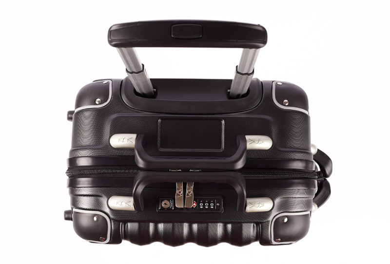Orblue Petite Wine Suitcase - 8-Bottle Travel Luggage, TSA-Approved